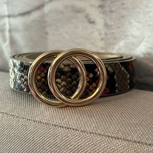 Snakeskin Belt